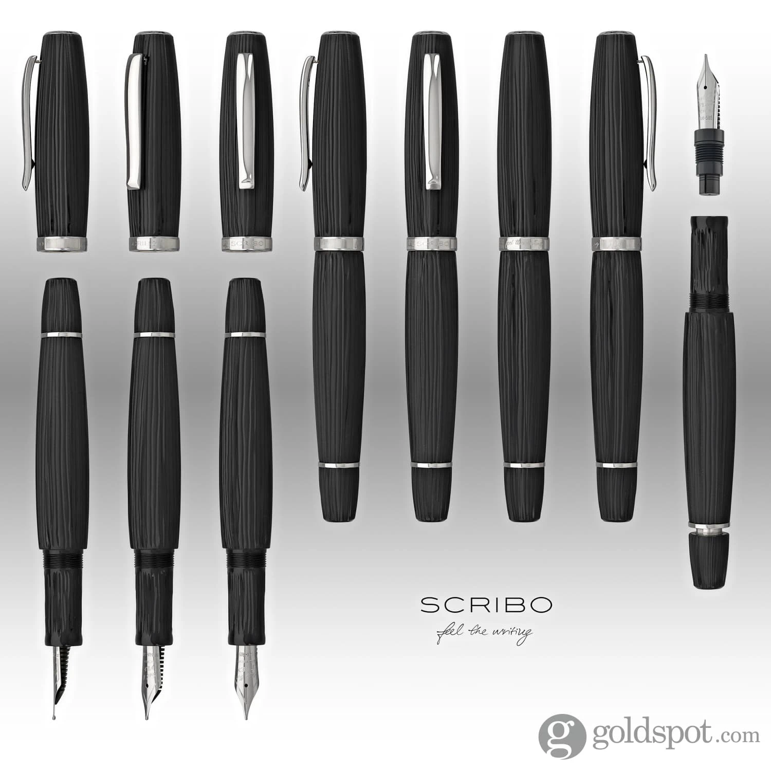 Scribo La Dotta Fountain Pen In Domus - 14kt Gold Flexible Nib 8 Scribo La Dotta Fountain Pen In Domus - 14kt Gold Flexible Nib - Image 8