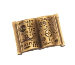 Sepia Accessories Listen To Your Heart Brass Pen Rest