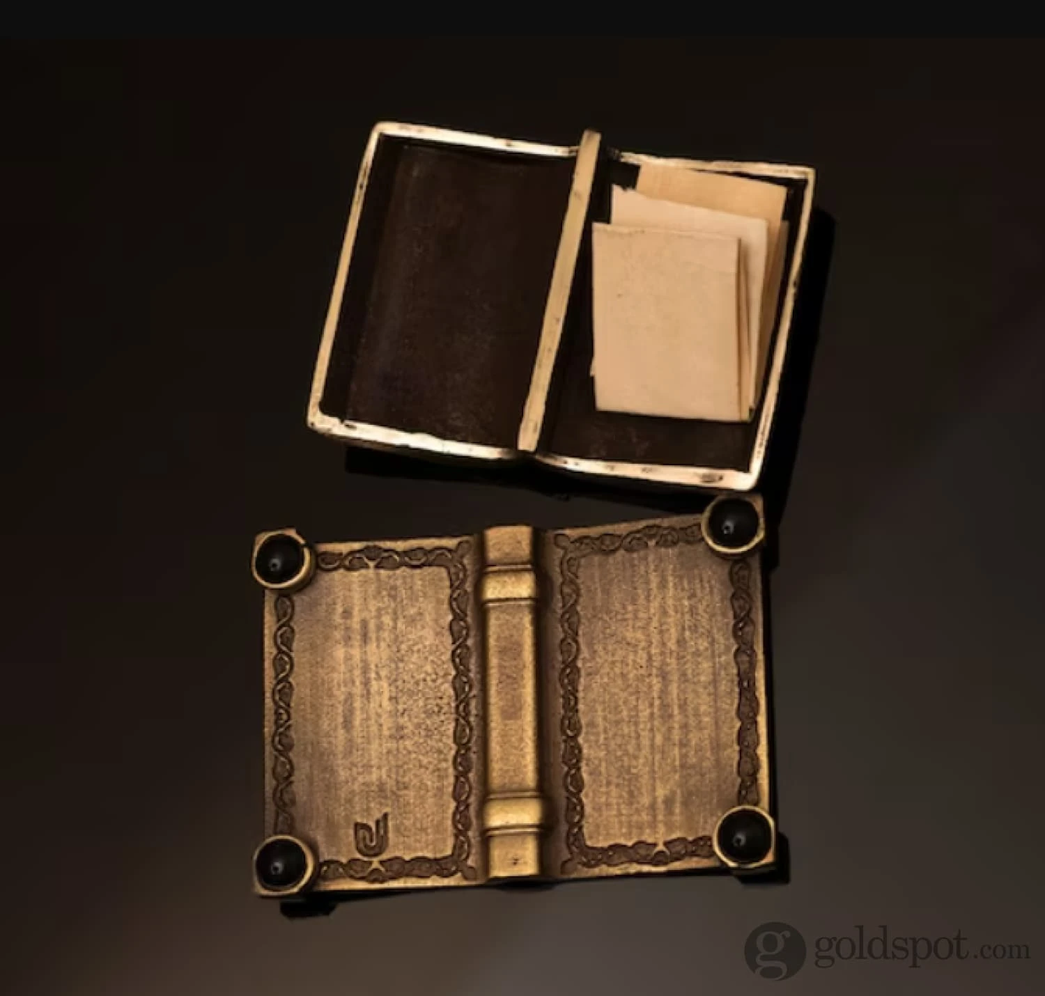 Sepia Accessories Vanitas Brass Pen Rest 2 Sepia Accessories Vanitas Brass Pen Rest - Image 2