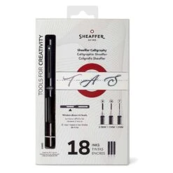 Sheaffer Calligraphy Fountain Pen In Black Mini Set - Assorted Nibs