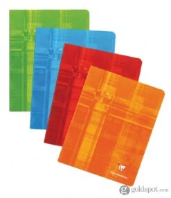 Single Clairefontaine Staplebound Lined Notebook - Assorted Color -Stationery Hub Cheap Store single clairefontaine staplebound lined notebook assorted color 779