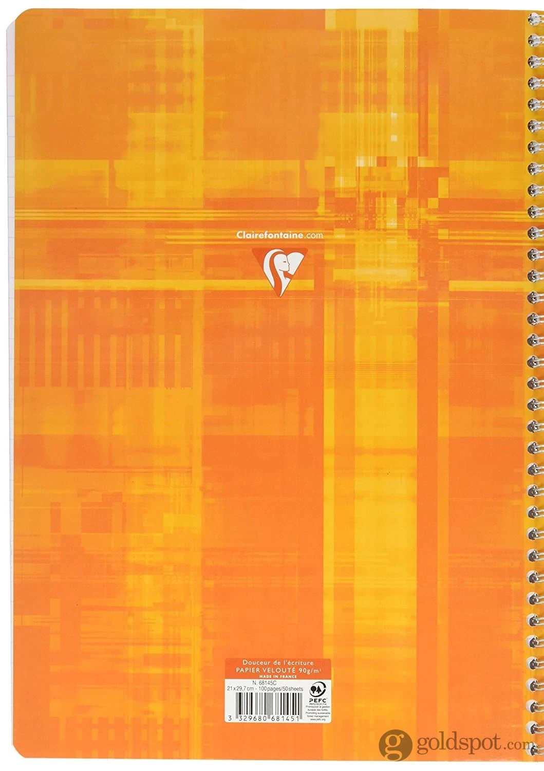 Single Clairefontaine Wirebound Ruled With Margin Notebook - Assorted Color - 8.25 X 11.75 2 Single Clairefontaine Wirebound Ruled With Margin Notebook - Assorted Color - 8.25 X 11.75 - Image 2