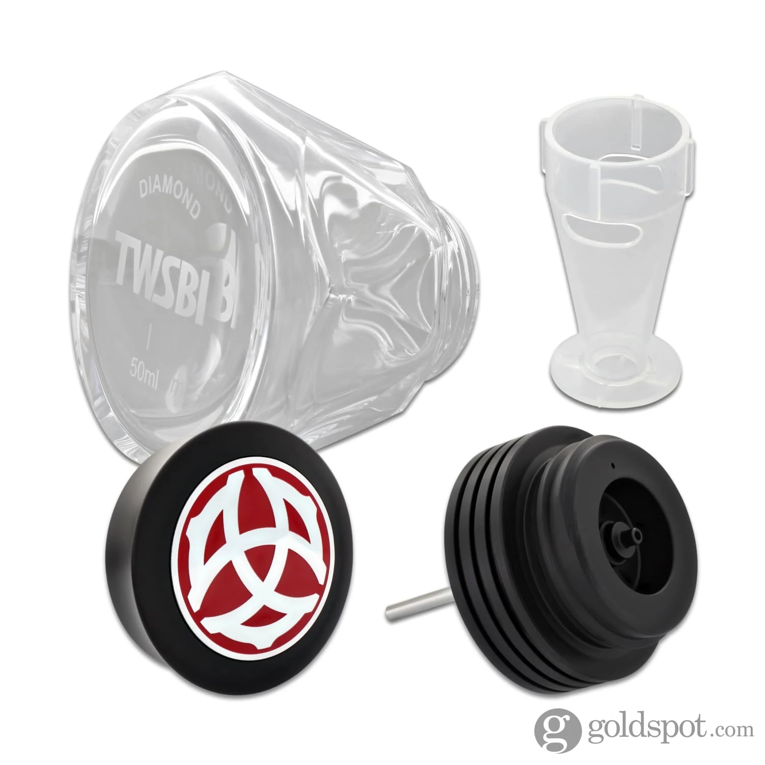 TWSBI Diamond 50 Ink Bottle - Black 2 TWSBI Diamond 50 Ink Bottle - Black - Image 2