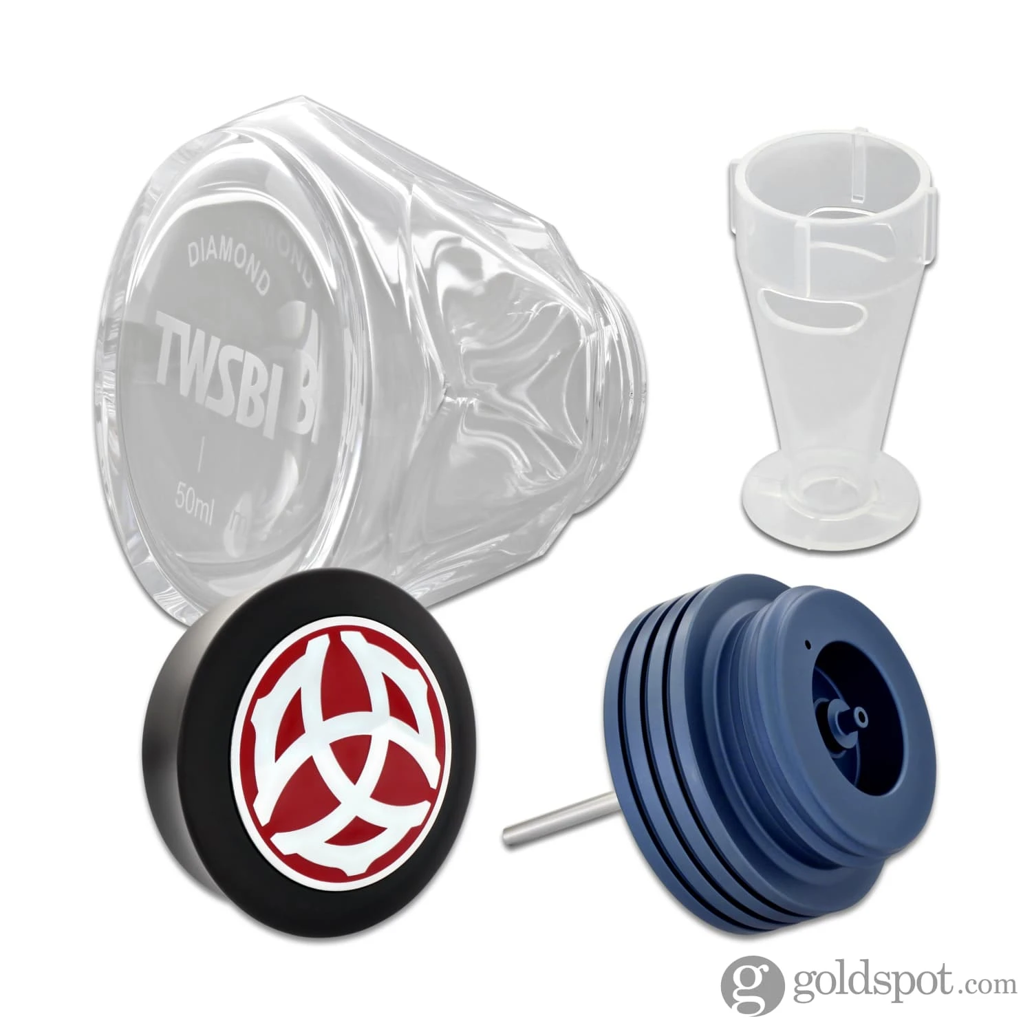 TWSBI Diamond 50 Ink Bottle - Blue 2 TWSBI Diamond 50 Ink Bottle - Blue - Image 2