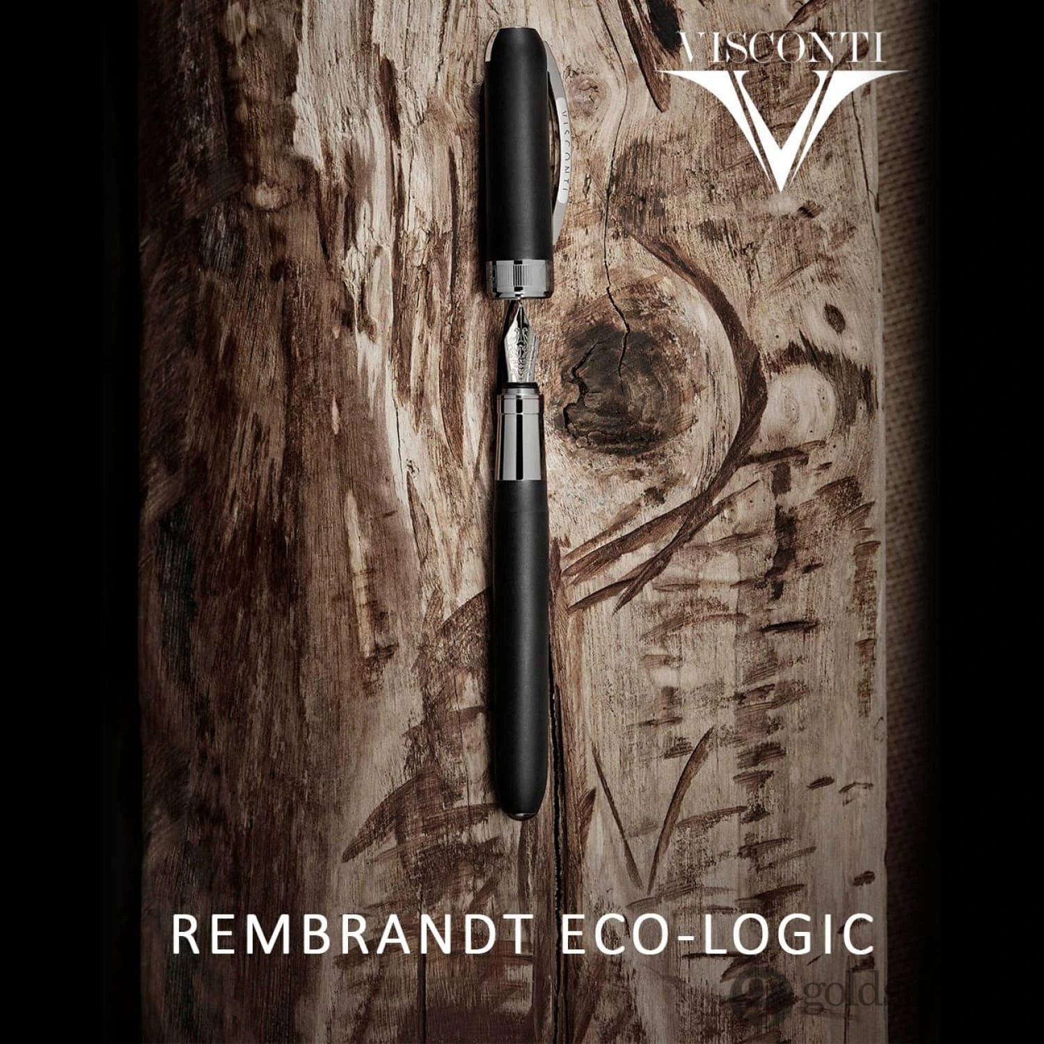 Visconti Rembrandt Eco-Logic Fountain Pen In Black 11 Visconti Rembrandt Eco-Logic Fountain Pen In Black - Image 11