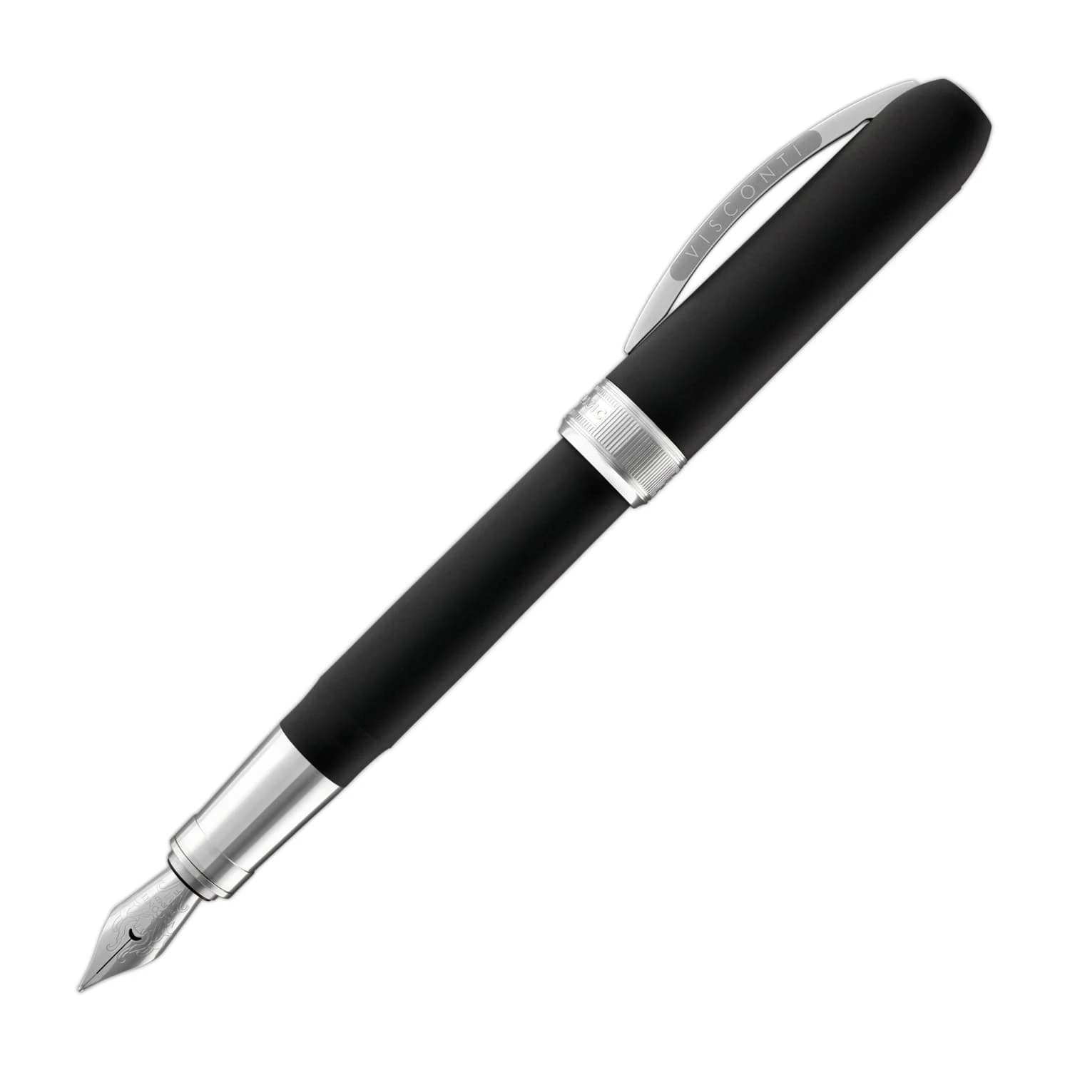 Visconti Rembrandt Eco-Logic Fountain Pen In Black 1 Visconti Rembrandt Eco-Logic Fountain Pen In Black