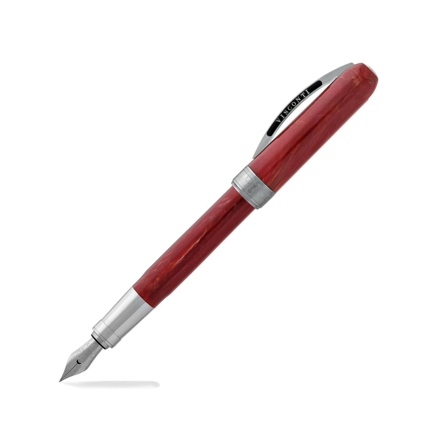 Visconti Rembrandt Fountain Pen In Red 1 Visconti Rembrandt Fountain Pen In Red