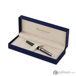 Waterman Hemisphere Ballpoint Pen In Black With Chrome Trim -Stationery Hub Cheap Store waterman hemisphere ballpoint pen in black with chrome trim 414