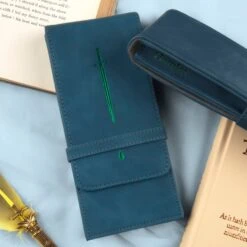 Wearingeul 3-hole Leather Pen Pouch - Hamlet