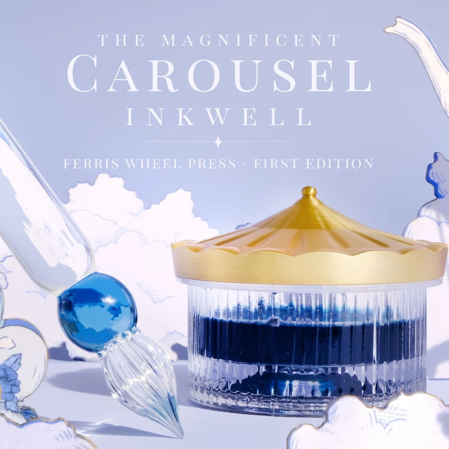 Stationery Hub Cheap Store -Stationery Hub Cheap Store ferris wheel press carousel inkwell first edition 605