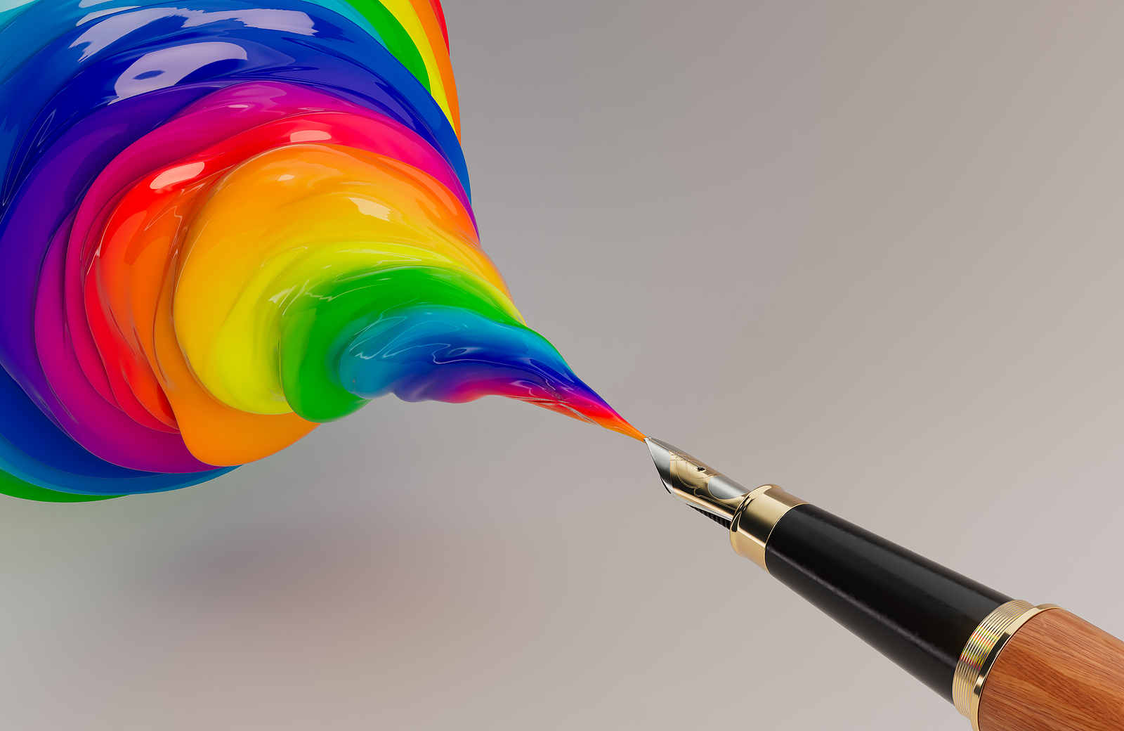 Stationery Hub Cheap Store -Stationery Hub Cheap Store fountain pen colour plume rainbow